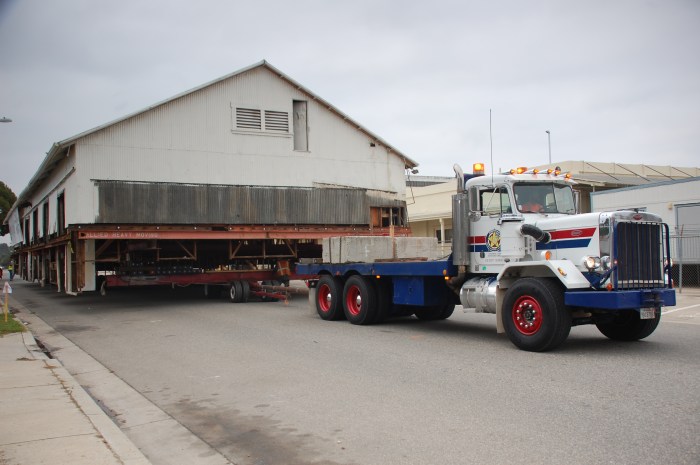 Villa Park Orchards Packinghouse Building Move